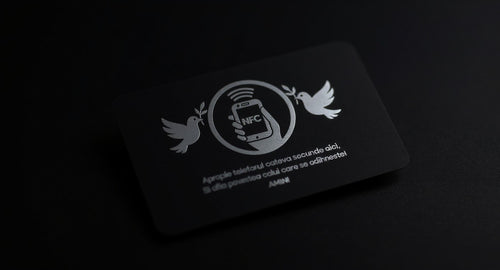 [DIAMOND] Plachetă Funerară Personalizată Pentru O Amintire Eternă